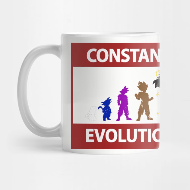 Constant Evolution (Saiyan Rank) by RevxArt